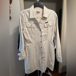 Vintage Calvin Klein Denim Mini Dress